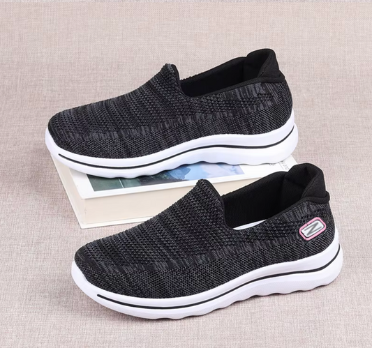 Zapatos de paseo para mujer – diseño elegante, amortiguación prolongada y adaptabilidad para pie ancho