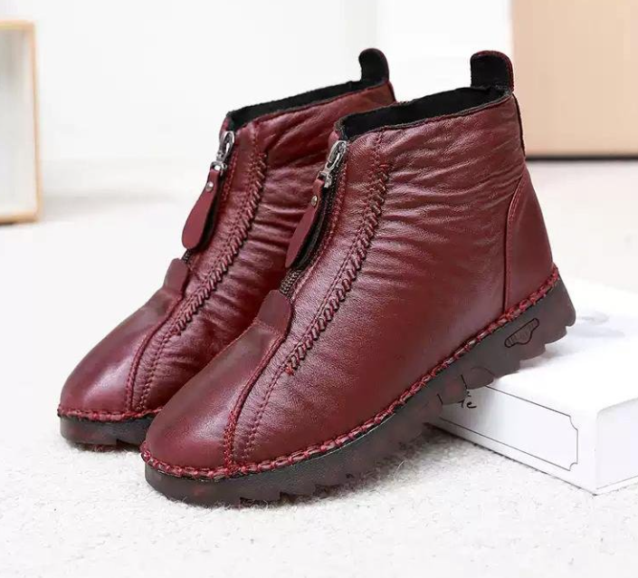 Zapatos afelpados