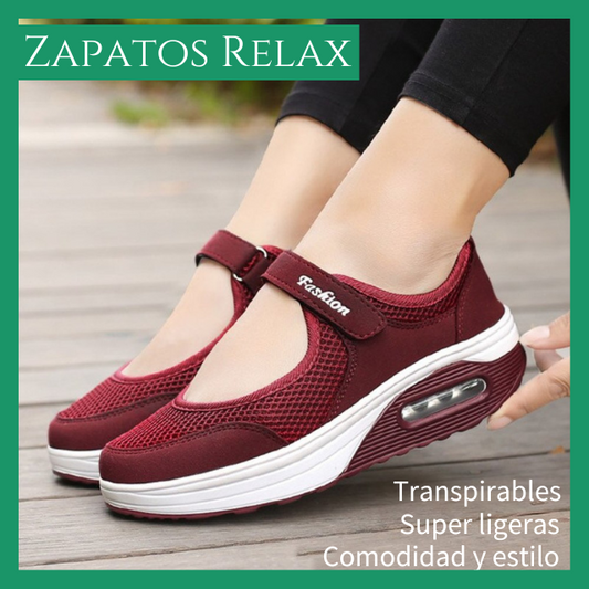 Zapatillas Relax para mujer con cámara de aire – calzado cómodo y amortiguado