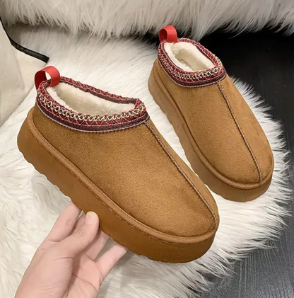 Botines afelpados