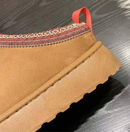 Botines afelpados