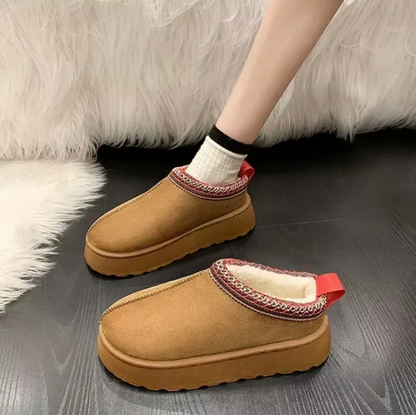 Botines afelpados