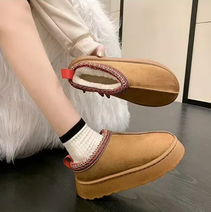 Botines afelpados