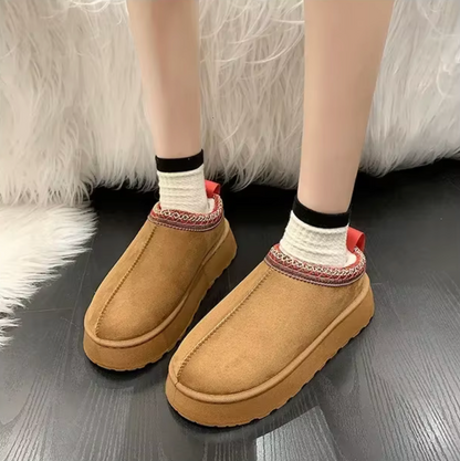 Botines afelpados