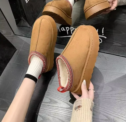 Botines afelpados