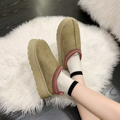 Botines afelpados